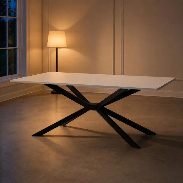 stol-tromso-18590-cm-prostokatny-blat-do-jadalni-bialy-wysokosc-mebla-75-cm