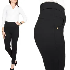 g-54-dlugie-spodnie-wyszczuplajace-wysoki-stan-r-48-50-czarne-eleganckie-damskie-bez-wzoru-modelujace-sylwetke-4xl-5xl