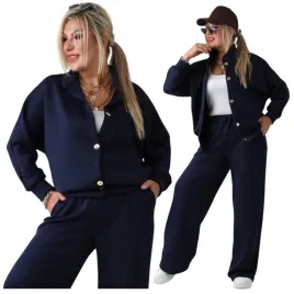 dres-damski-komplet-bluza-spodnie-polski-producent-duze-rozmiary-luzny-odziez-sportowa-stroj-treningowy-z-poliestru-niebieski-prosta-nogawka