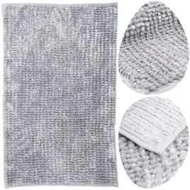 dywanik-lazienkowy-mata-lazienkowa-40x60-miekki-gruby-chenille-szary-chodnik-kapielowy-prostokatny-poliester-20-mm