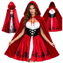 stroj-czerwony-kapturek-kapturka-doroslych-cosplay-przebranie-halloween-m-kostium-damski-postac-z-bajki-rozmiar-sredni