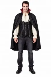 stroj-zakrwawionego-wampira-zakrawawiowny-wampir-krew-elegant-halloween-xl-kostium-meski-przebranie-na-bal-maskowy-czarny