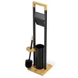 stojak-na-papier-toaletowy-czarny-uchwyt-wieszak-szczotka-do-wc-2w1-loft-metalowy-wolnostojacy-lazienkowy-wysokosc-77-cm-szerokosc-20-cm