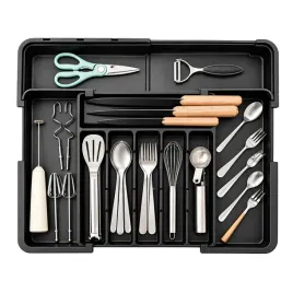 wklad-do-szuflady-na-sztucce-duzy-organizer-rozsuwany-regulowany-33-56-cm-tacka-kuchenna-z-tworzywa-9-przegrodek-czarna