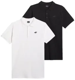 komplet-koszulek-polo-4f-polowka-meska-2-pak-ptsm366-10s-20s-l-bawelniane-bez-wzoru-casual-na-co-dzien