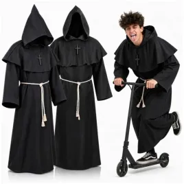 stroj-mnicha-ksiadz-halloween-habit-zakonnik-kaptur-krzyz-przebranie-4w1-kostium-duchownego-czarny-rozmiar-l-xl
