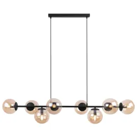 lampa-sufitowa-wiszaca-zyrandol-czarna-glamour-listwa-szklane-kule-nad-stol-do-salonu-i-jadalni-8-punktow-swiatla-gwint-e14-40-w