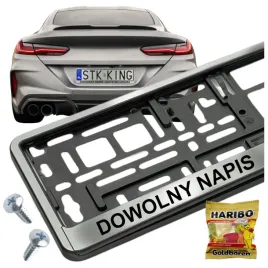 ramka-z-napisem-pod-tablice-rejestracyjna-do-napis-tekst-cytat-imie-srebrna-uchwyt-rejestracyjny-personalizowany-indywidualny