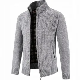 sweter-meski-rozpinany-polgolf-ocieplany-jesienno-zimowy-szary-bluza-casual-kardigan-z-poliestru-bez-kaptura-na-chlod