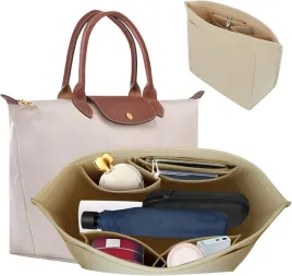 organizer-do-torebki-z-filcu-bezowy-10-kieszeni-rozmiar-l