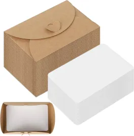 mini-koperty-z-kartkami-60-szt-brazowe-103-x-7-cm-z-zamknieciem-serce