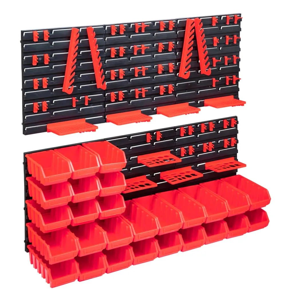 103-czesciowy-organizer-na-panelach-sciennych-czerwono-czarny