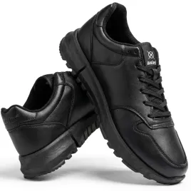 buty-sportowe-meskie-trampki-sneakersy-czarne-matowe-casual-wygodne-axim-36-czarny-mezczyzna