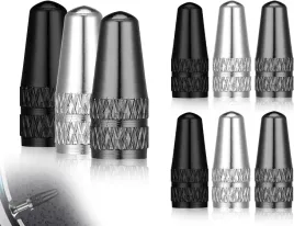 nakladki-na-wentyle-rowerowe-francuskie-6-szt-aluminium-czarne-srebrne