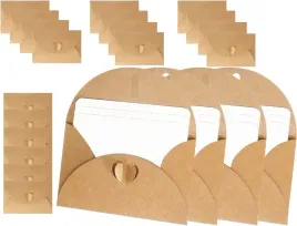 koperty-mini-14-sztuk-z-kartkami-papier-kraft-serce-biale-9x5cm