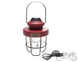 lampa-retro-camping-czerwona
