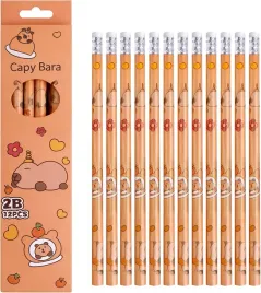 pisaki-olowki-capybara-2b-12-sztuk-z-gumka-do-szkoly