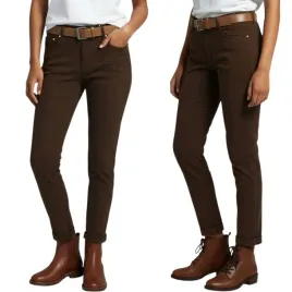 m-sara-damskie-spodnie-jeansy-zwezane-skinny-podwiniete-42-xl-czekoladowe-brazowy-kobieta