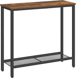 stolik-konsolowy-waski-ze-schowkiem-75-x-24-x-75-cm-brazowy-czarny
