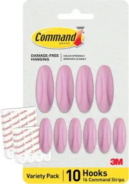 command-designerskie-haczyki-samoprzylepne-liliowe-10-szt-bez-wiercenia