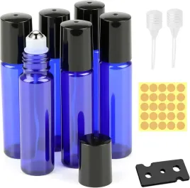 butelka-roll-on-pusta-10-ml-6-sztuk-szklana-niebieska-z-kulka-ze-stali
