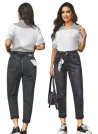 m-sara-damskie-spodnie-boyfriend-jeansy-wysoki-stan-czarne-44-xxl-szary-kobieta