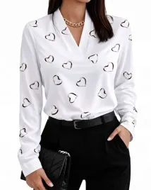 koszula-damska-biala-elegancka-wzorzysta-srebrne-serduszka-bluzka-xl-bialy-poliester-kobieta
