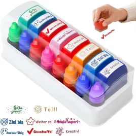 zestaw-8-samofarbujacych-pieczatek-motywacyjnych-do-jezyka-niemieckiego