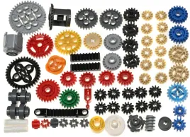lego-technic-zebatki-70-elementow-mix-startowy-dyferencjal-sprzeglo-i-inne