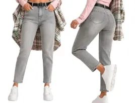 spodnie-jeansowe-jeansy-loose-fit-wysoki-stan-wygodne-m-sara-xs-s-217-szary-kobieta