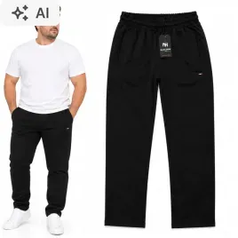 spodnie-dresowe-meskie-duze-rozmiary-bawelniane-regular-czarne-5xl