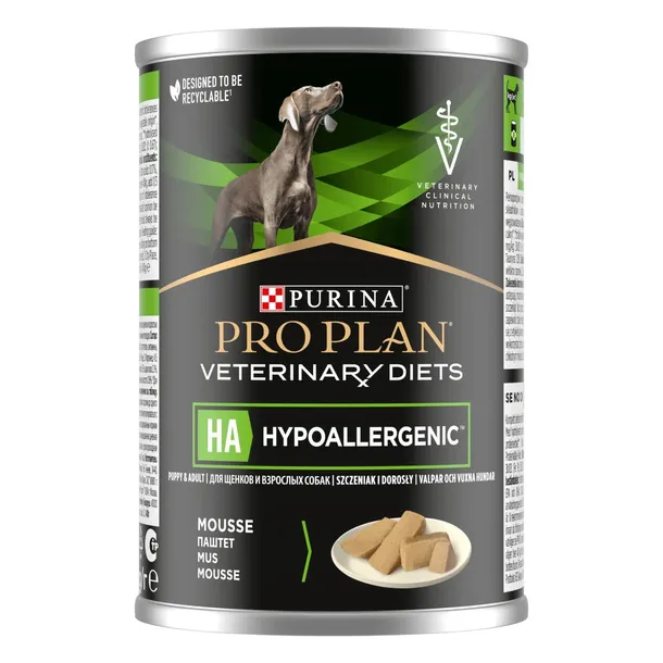 PURINA PRO PLAN Veterinary Diets HA Hypoallergenic 400g dla psów z alergią