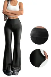 legginsy-spodnie-damskie-wyszczuplajace-wysoki-stan-dzwony-skora-m-l-imitacja-skory-czarny-poliester