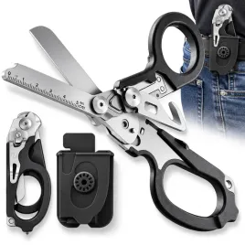 nozyce-ratownicze-taktyczne-multitool-6-w-1-ze-stali-nierdzewnej-420hc-z-przecinakiem-do-pasow-i-zbijakiem-do-szyb-kabura-dlugosc-13-cm