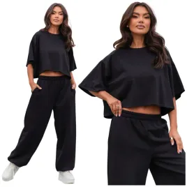 t-shirt-z-krotkim-rekawem-bawelniana-szeroka-luzna-bluzka-oversize-czarna-czarny-bawelna-kobieta
