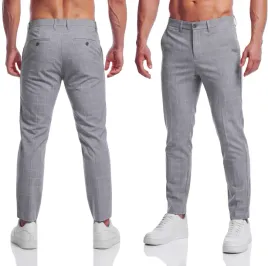 eleganckie-meskie-spodnie-slim-fit-wizytowe-w-krate-jakosc-31-szary-poliester-mezczyzna
