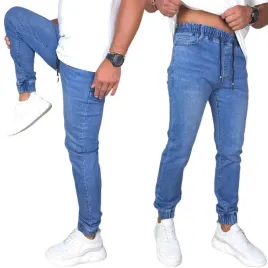 jeansowe-spodnie-meskie-dlugie-rozciagliwe-joggery-wygodne-pas-z-gumka-xl-niebieski-bawelna-mezczyzna