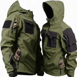 kurtka-softshell-taktyczna-meska-militarna-survival-trekking-z-kapturem-xl-zielony-poliester