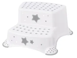 keeeper-10031-igor-stars-podest-dwustopniowy-antyposlizgowy-kosmiczny-bialy