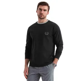 bawelniany-longsleeve-meski-haft-czarny-wygodny-ombre-om-lscl-0128-v4-r-l-bawelna
