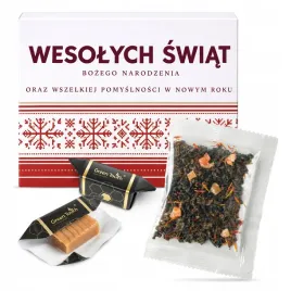 podziekowanie-dla-gosci-upominek-slub-wesele-zestaw-herbata-krowki-nadruk