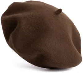beret-welna-merino-finest-damski-francuski-z-antenka-klasyczny-brazowy-kobieta