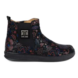 buty-botki-damskie-zimowe-barefoot-skorzane-b19-czarne-kwiaty