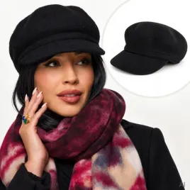 kaszkiet-damski-100percent-welna-czarny-beret-czapka-z-daszkiem-baker-jesien-zima-kobieta