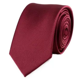 krawat-meski-bordowy-prazek-waski-stylowy-elegancki-klasyczny-modny-waski-145-cm-czerwony-poliester