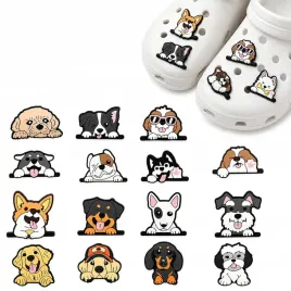 przypinki-do-crocs-16-szt-psy-pieski-zestaw-przypinek-charms-do-butow