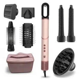 lokowko-suszarka-dekraft-air-styler-de440b-bubble-gum-1500w-jonizacja-etui-lokowka-automatyczna-1500-w