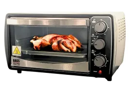 piekarnik-elektryczny-15-l-czarny-z-regulacja-temperatury-timerem-60-min-roznem-obrotowym-blacha-i-rusztem-38-cm-szerokosci-32-2-cm-glebokosci