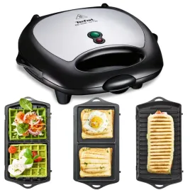 opiekacz-gofrownica-panini-do-kanapek-3w1-tefal-break-time-sw6148-nominalna-srebrny-szary