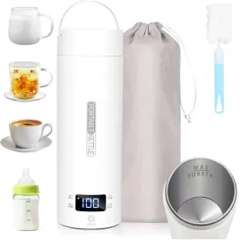 czajnik-turystyczny-elektryczny-stal-316-termos-450ml-4-tryby-lcd-0-45-l-300-w-bialy-metal